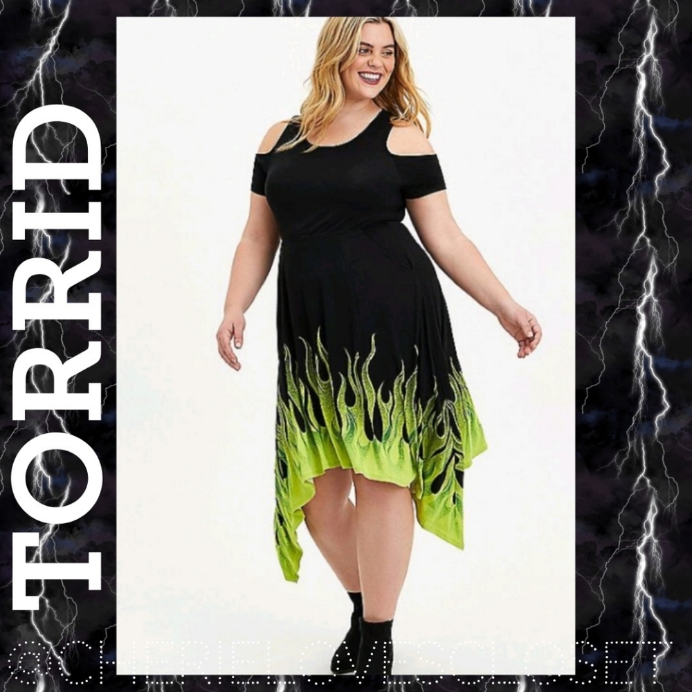 Torrid Disney Sleeping Beauty Maleficent Dress!